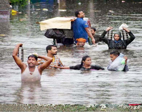 Flood Relief in Bihar